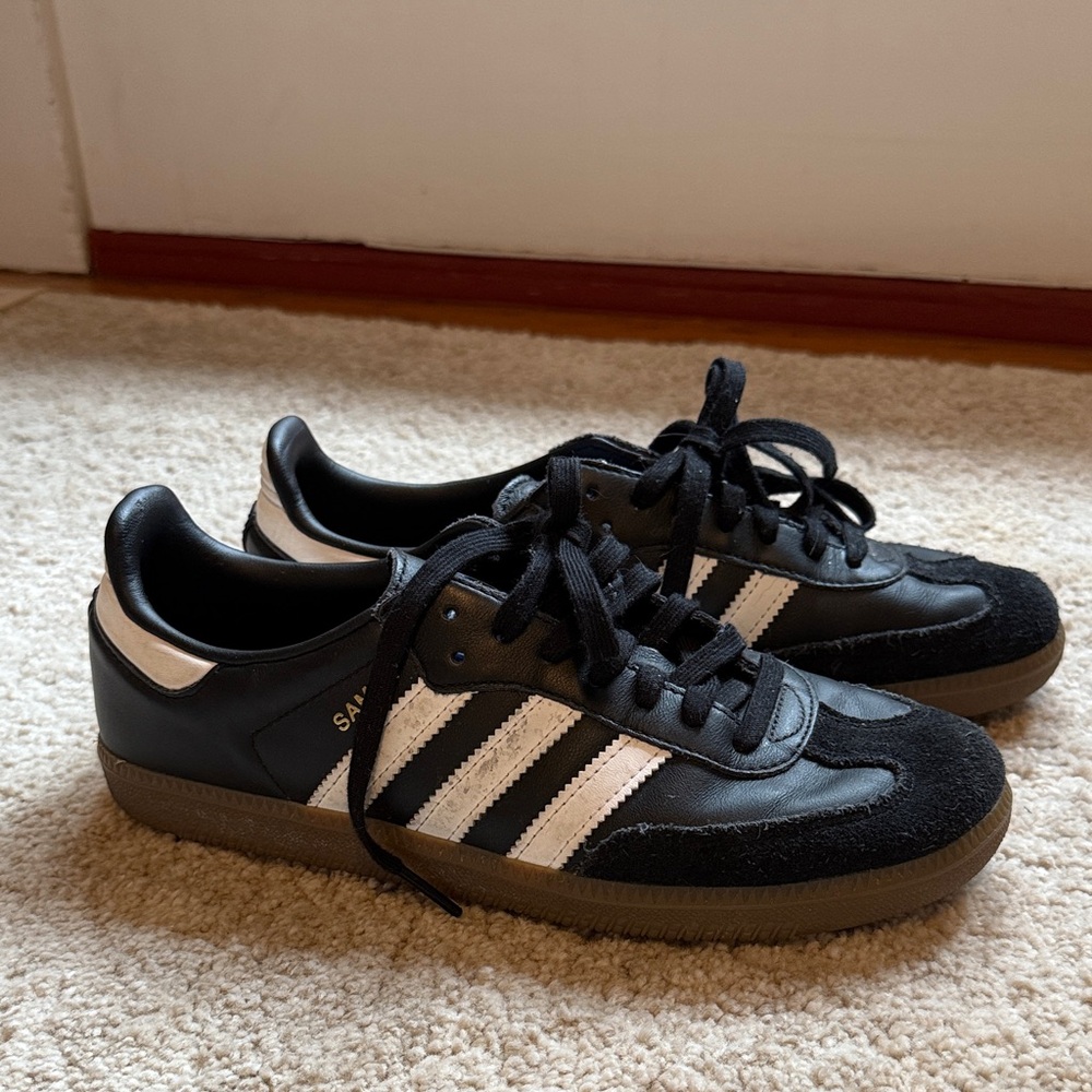Adidas Samba Classic Black and White Shoes